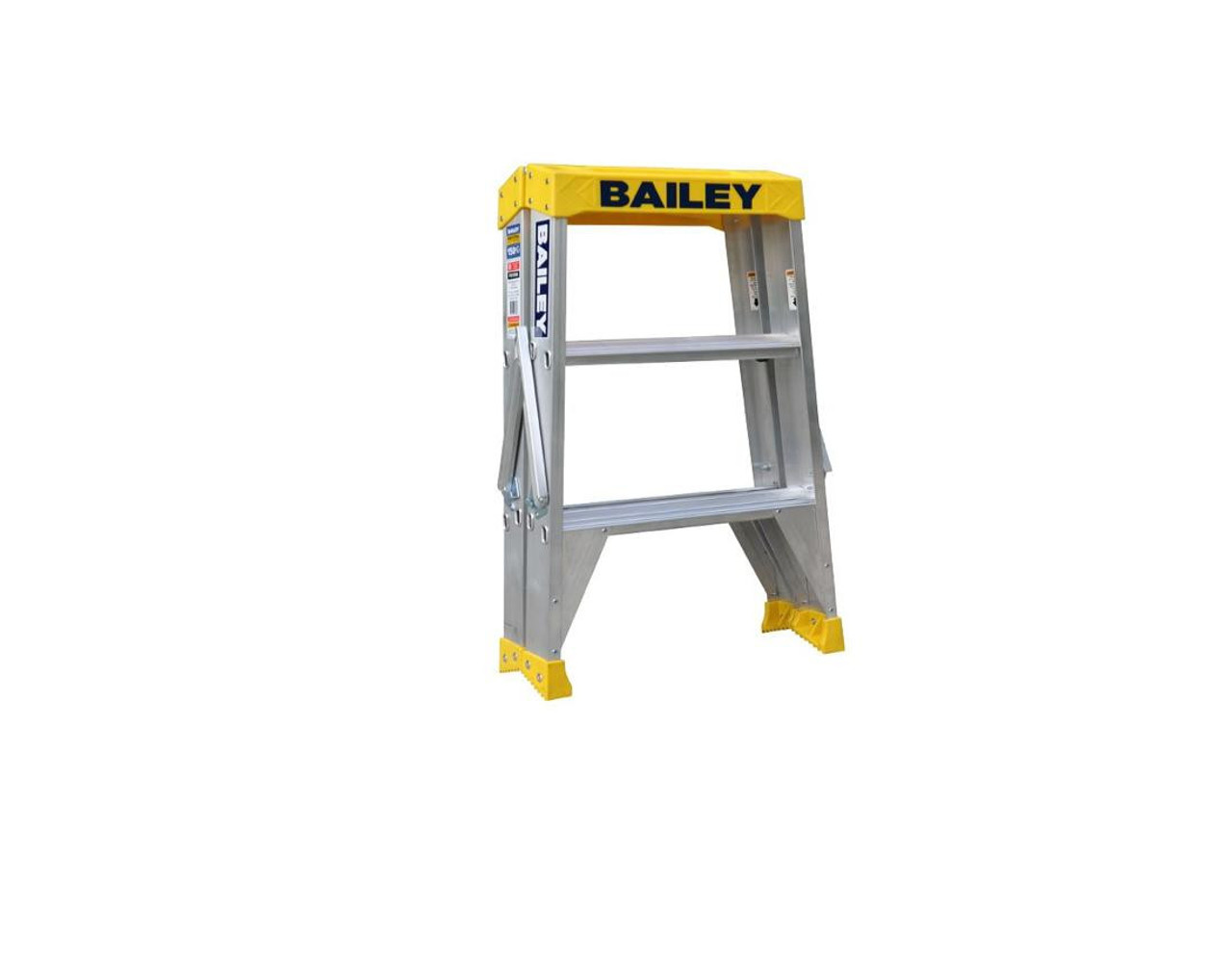 Bailey Ladders Bailey Ladder Step D/Sided Alum 150kg 0.9m Pro Big Top FS13966