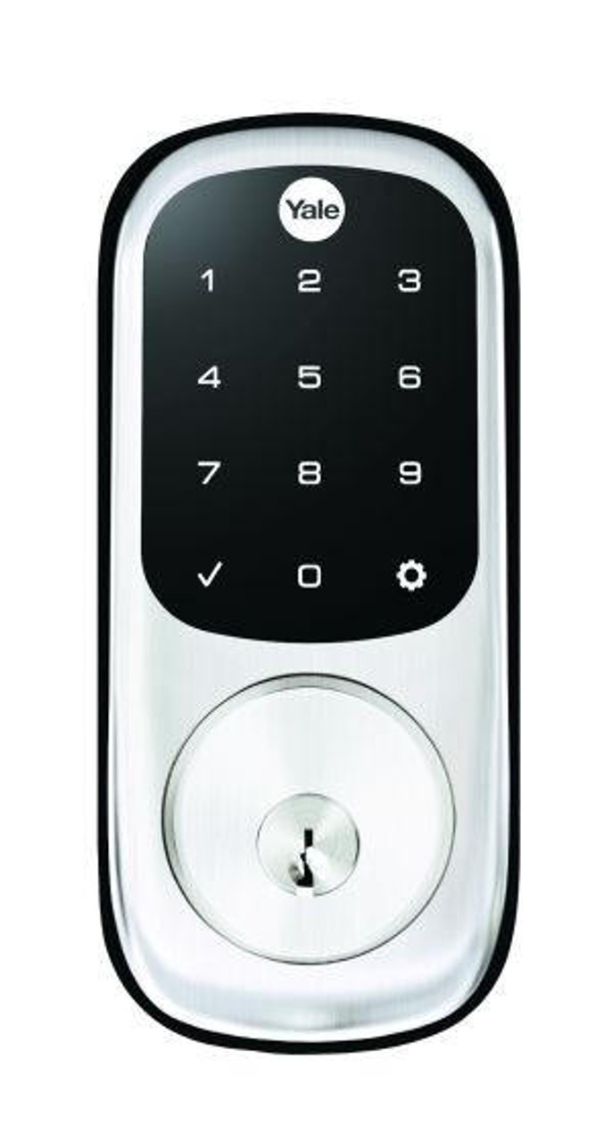 Yale Assure Keyed Electronic Deadbolt Satin Chrome - YRD226NRSC