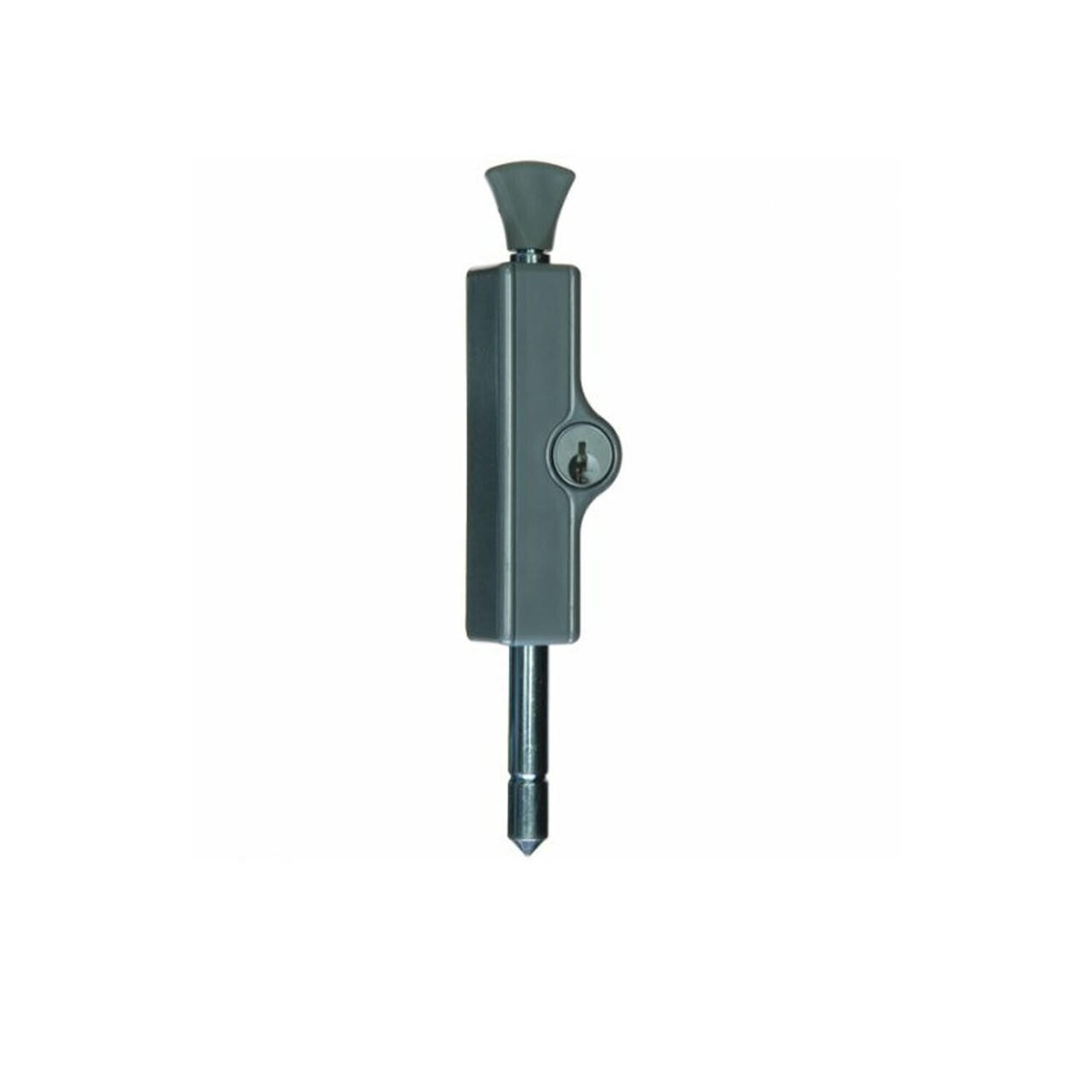 Whitco W2206111 Lockable Patio Bolt - Silver