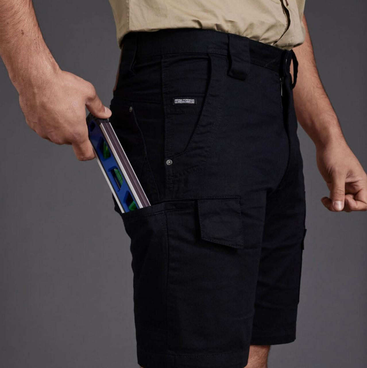 Kinggee King Gee Shorts Tradie Summer Black K17340