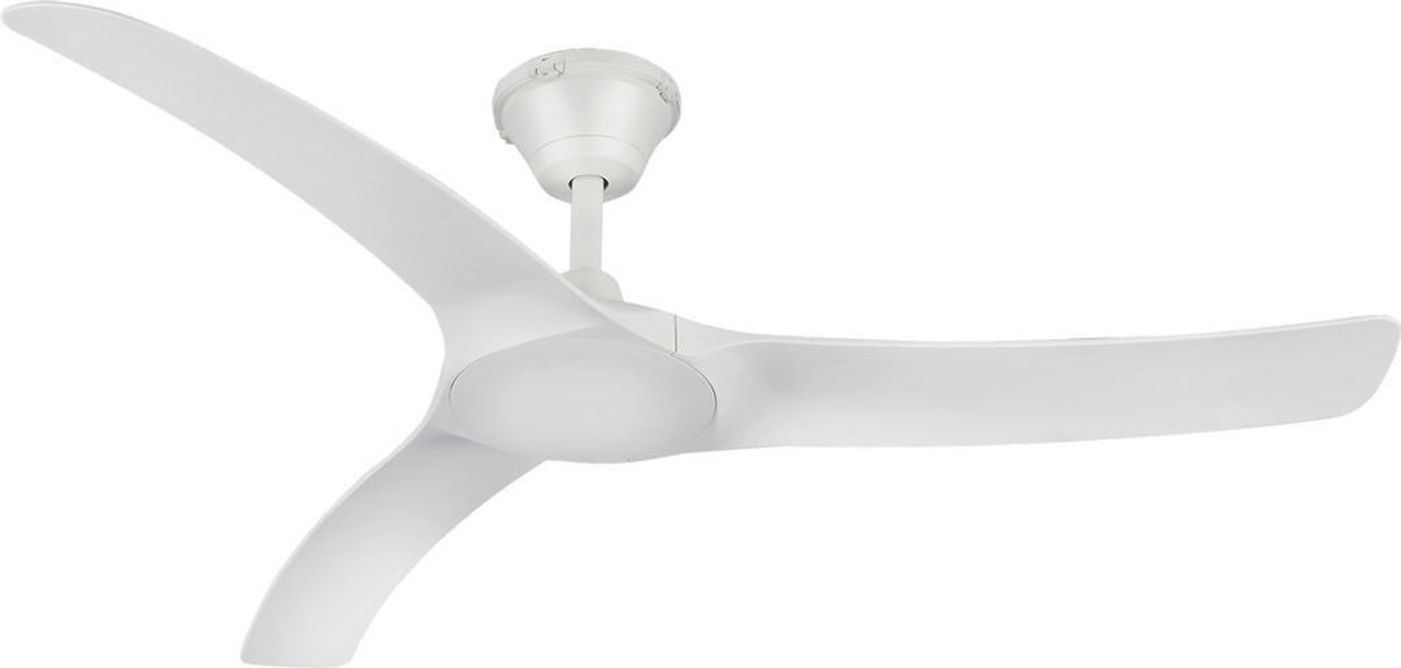 Hunter Pacific International HPI Fan Ceiling Aqua DC 52in IP66 ABS 3Blade White AIP661