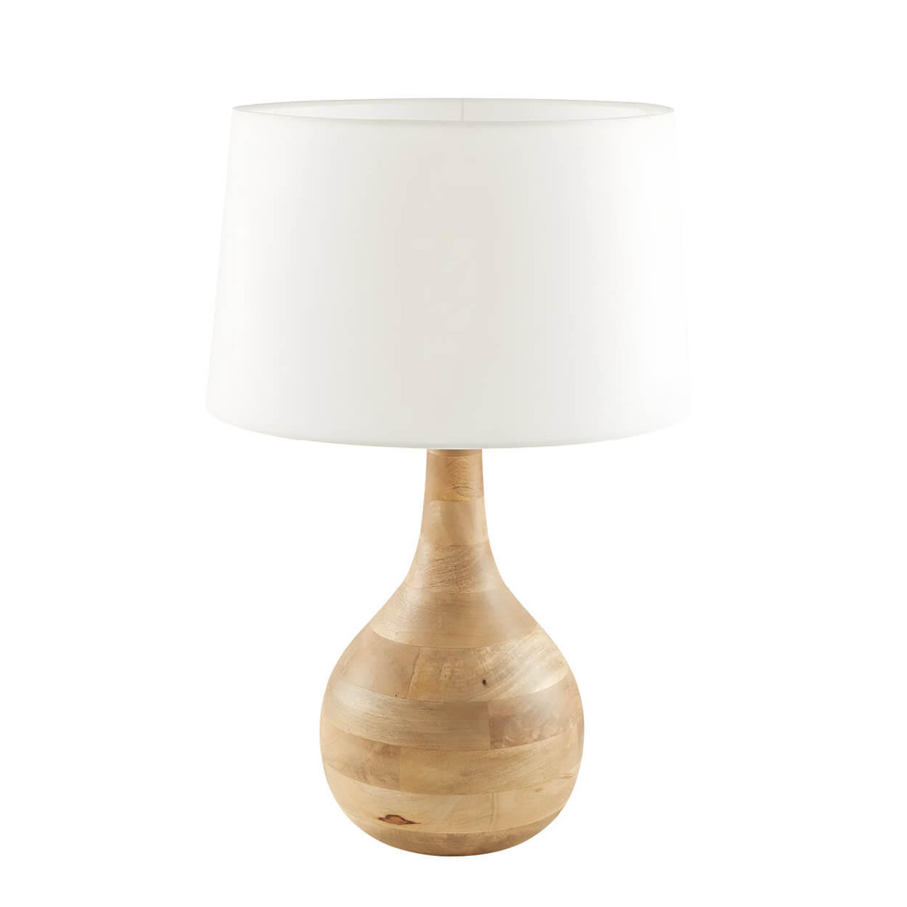  Emac & Lawton Sarod Table Lamp Base Dark Natural 