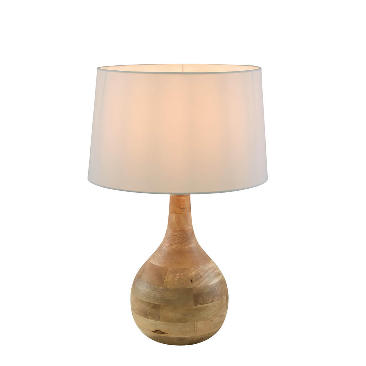  Emac & Lawton Sarod Table Lamp Base Dark Natural 