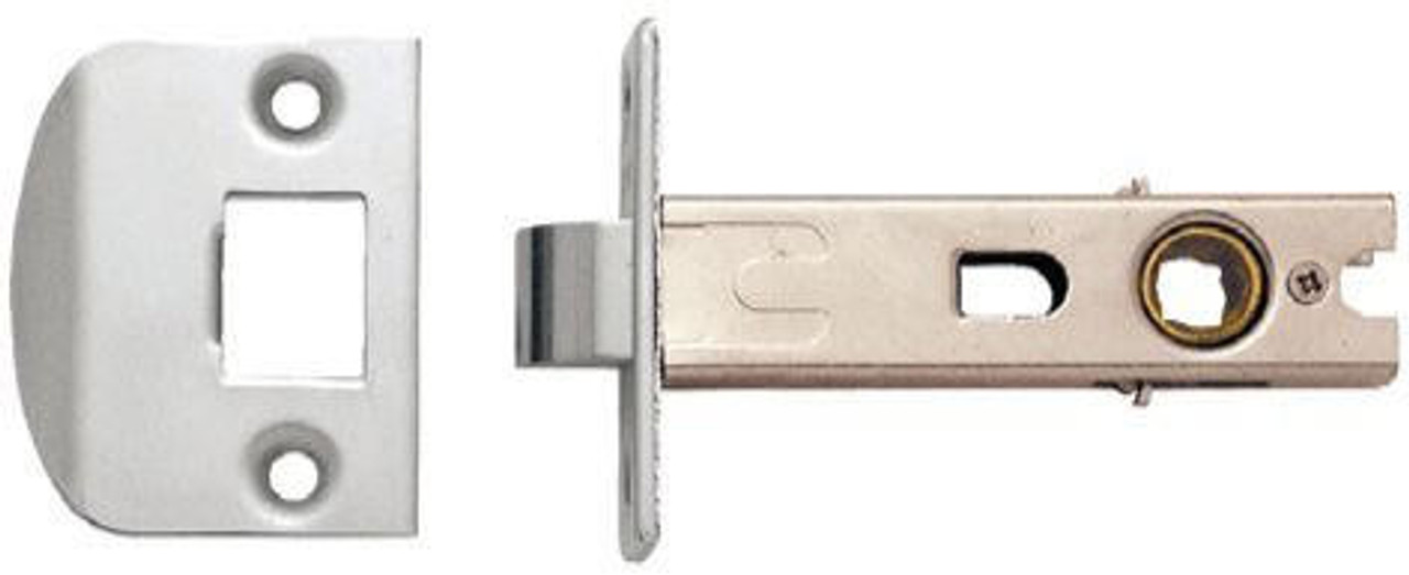 Austyle Passage Latch Heavy Duty 60mm Satin Chrome - 49031