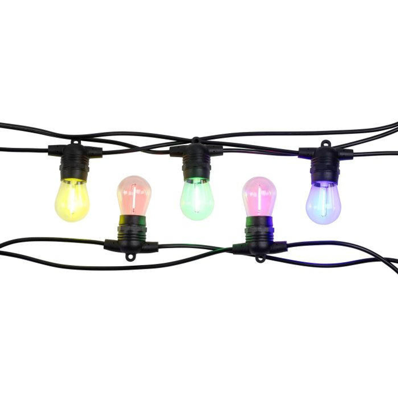 Eglo Festoon 10 Light LED Kit Black & Multi Colour 205402N