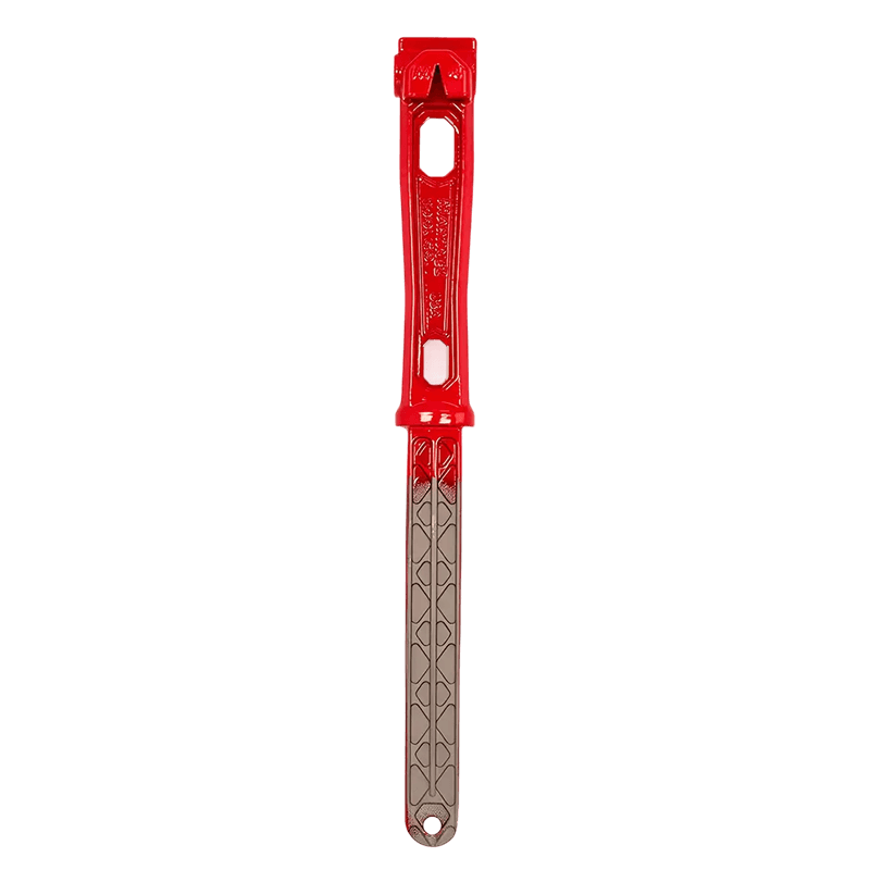 Martinez M4 Titanium Finishing Handle 14 Inch - Red Powder-Coat Finish