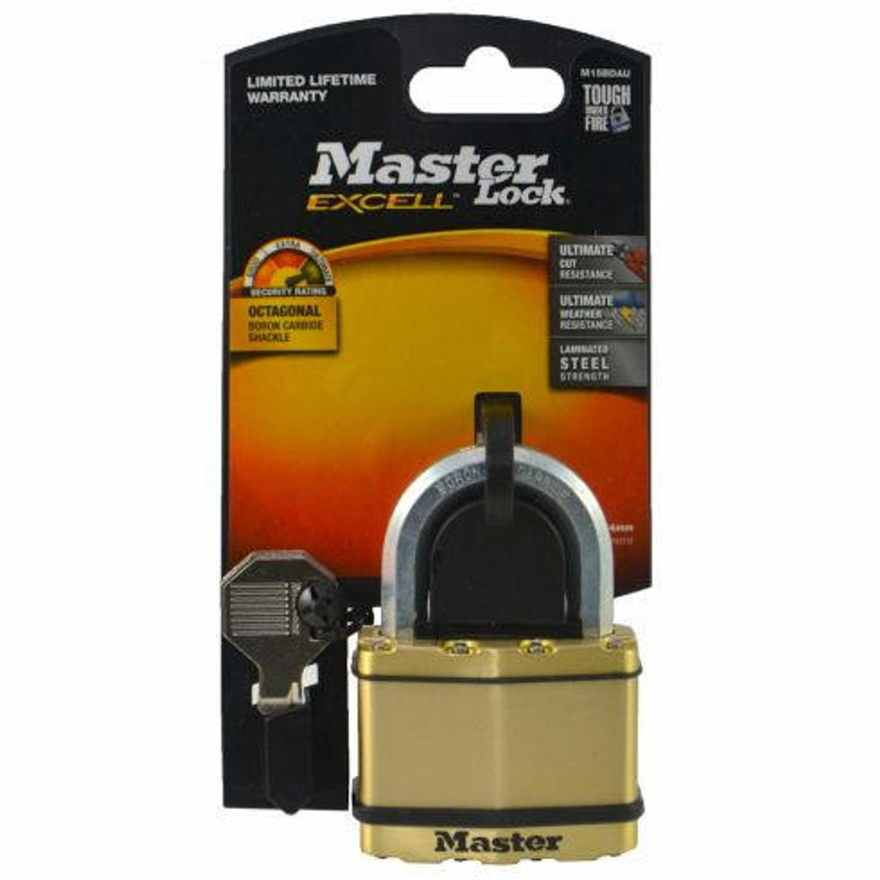 Master Lock Master Excell Padlock 24mm Shackle - M15BDAU