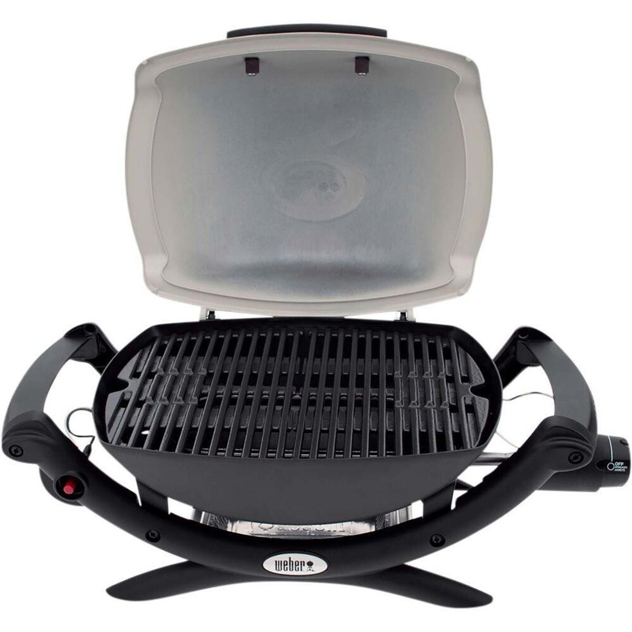 364363 Weber Baby Q Gas BBQ LPG Titanium Q1000 50060224