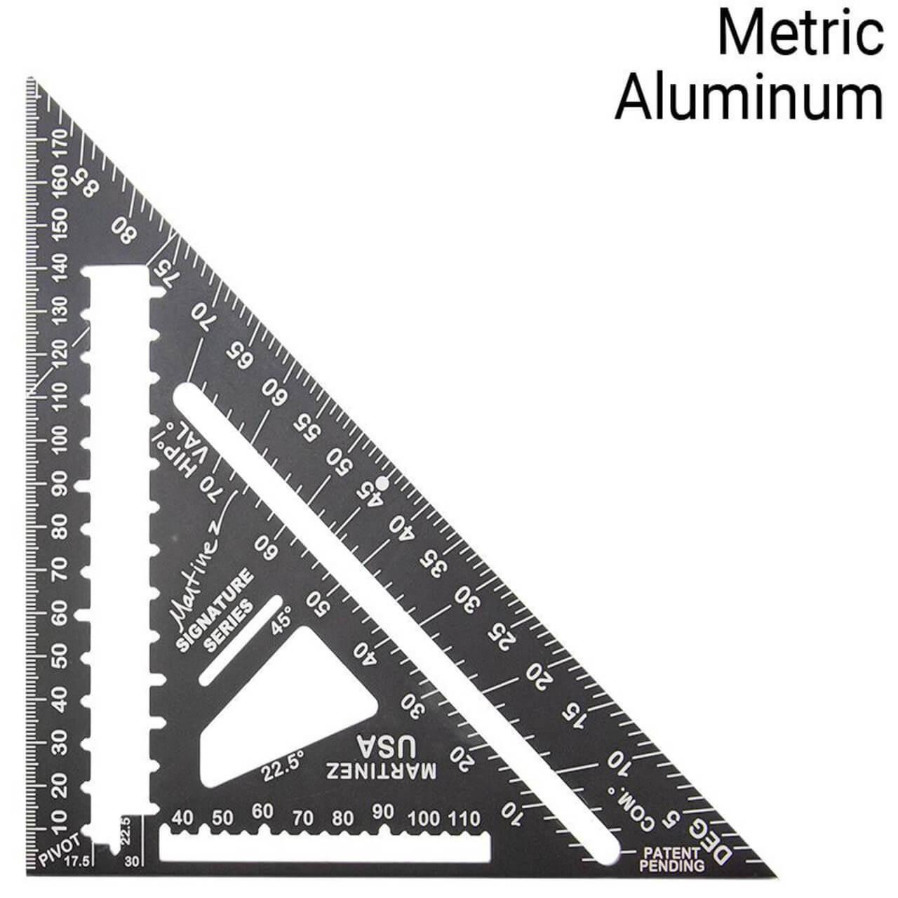 Martinez Tools Martinez Aluminium Rapid Square Blade – Metric 