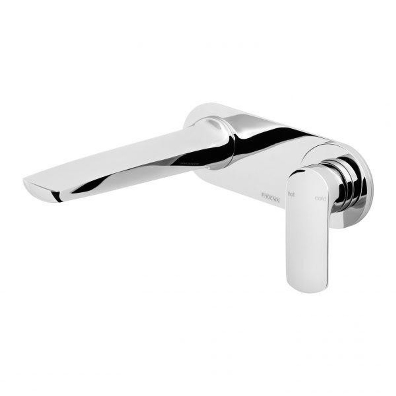 Phoenix Tapware Phoenix Subi Wall Basin/Bath Mixer Set 180mm (Chrome) 10576020C