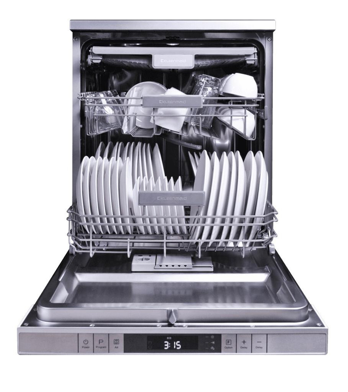 Kleenmaid 60cm DW6030 Freestanding Stainless Steel Dishwasher