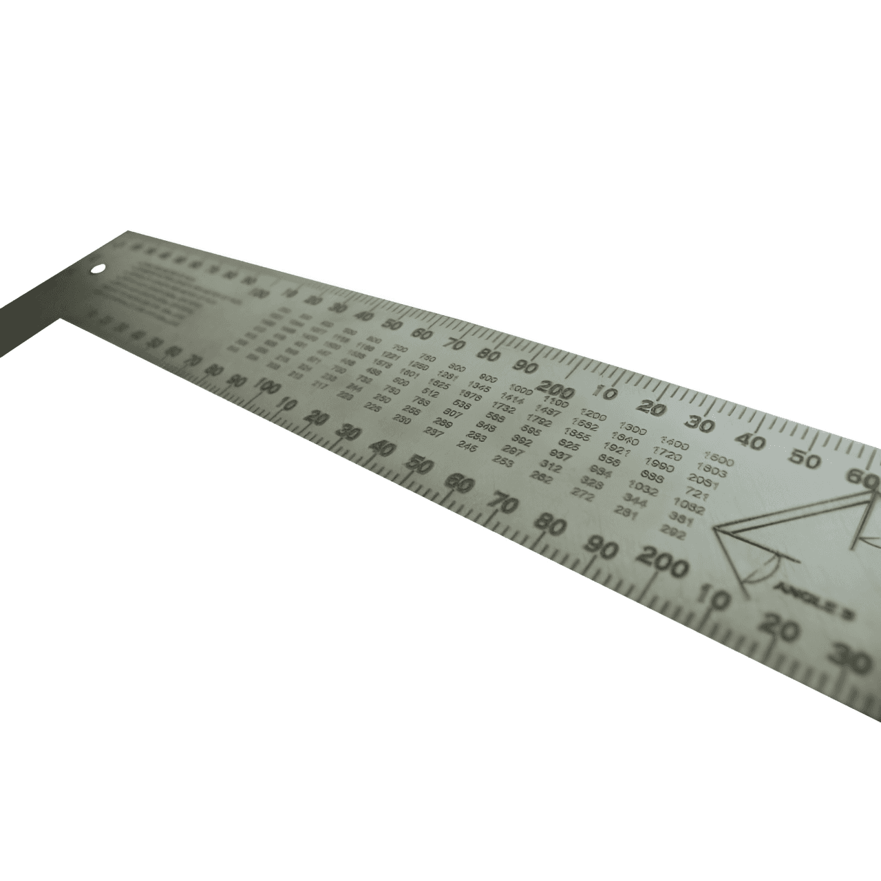 Martinez Tools Martinez Titanium Framing Square Metric 