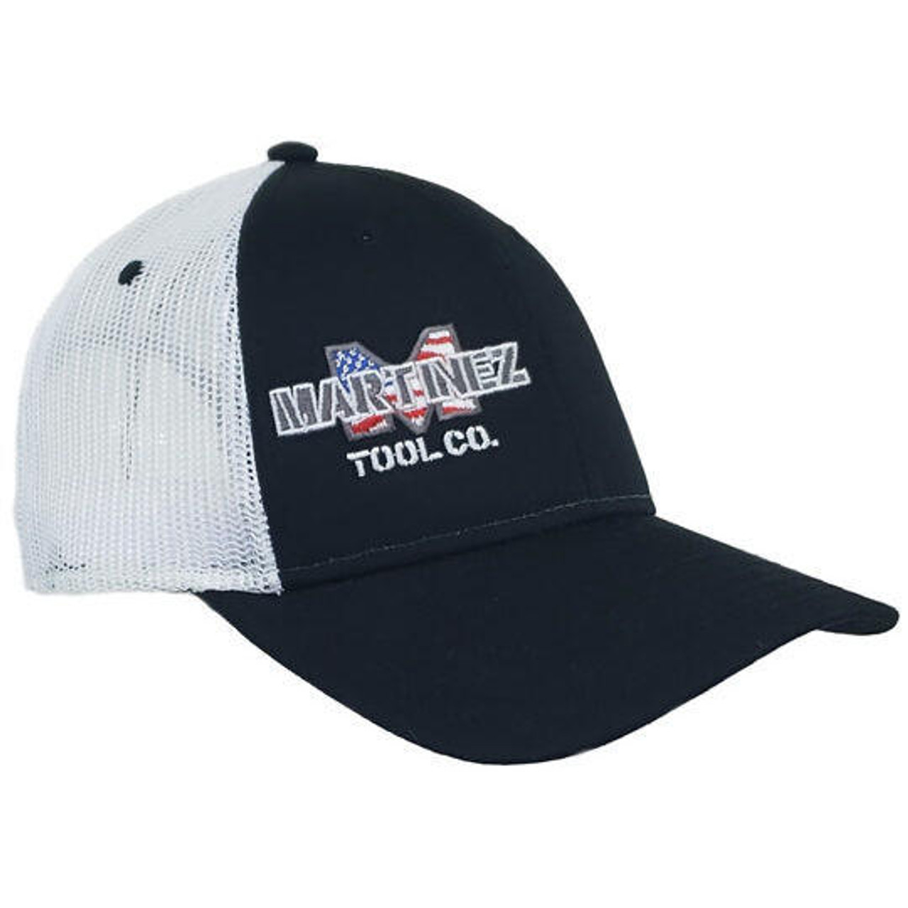 Martinez Tools Martinez Black/White Flex Fit Mesh Hat