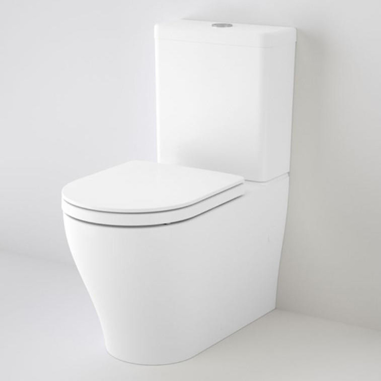 CAROMA LUNA PLUS CLEANFLUSH BOTTOM ENTRY INLET WALL FACED TOILET SUITE