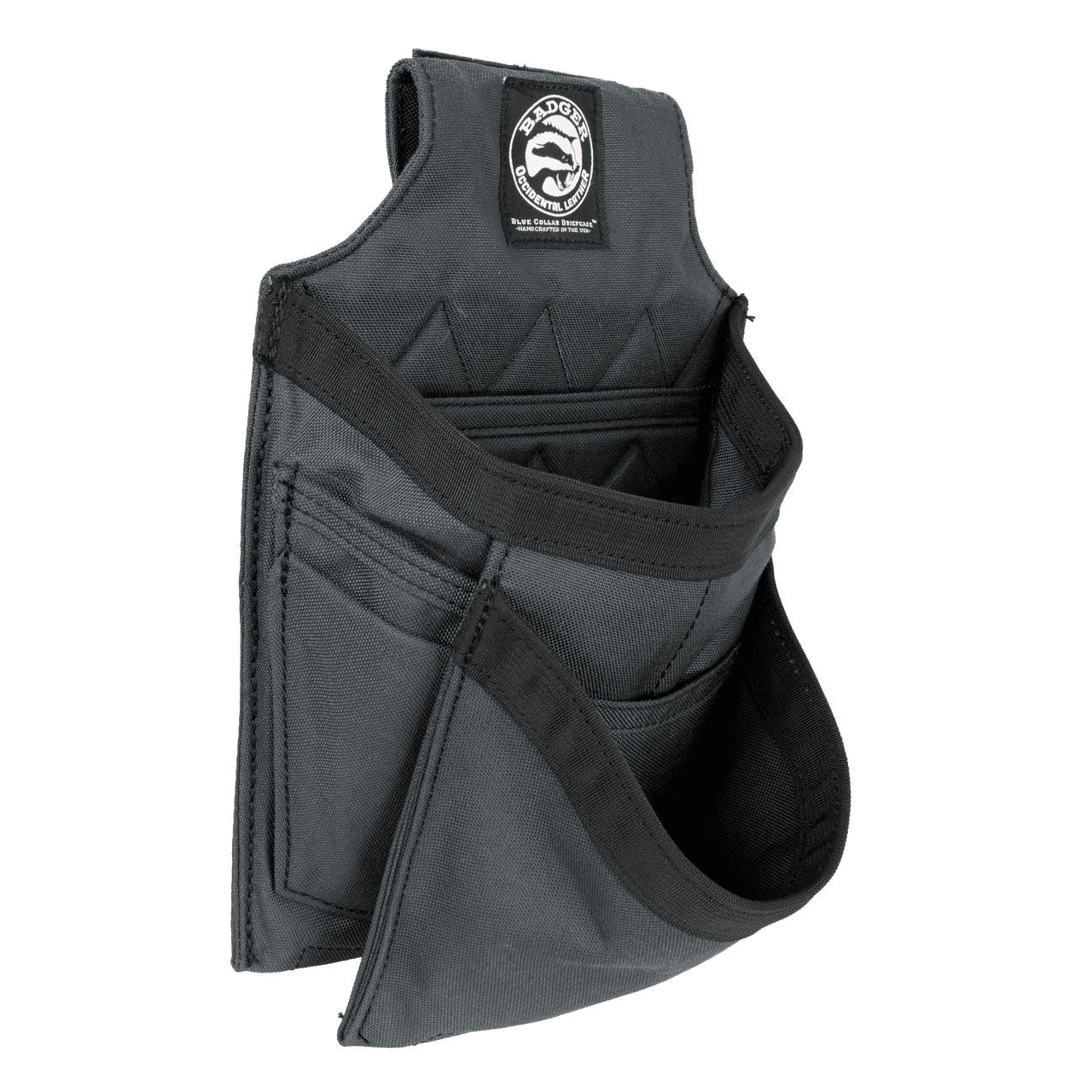 Badger Tool Belts Badger Trimmer Fastener Bag Gunmetal 