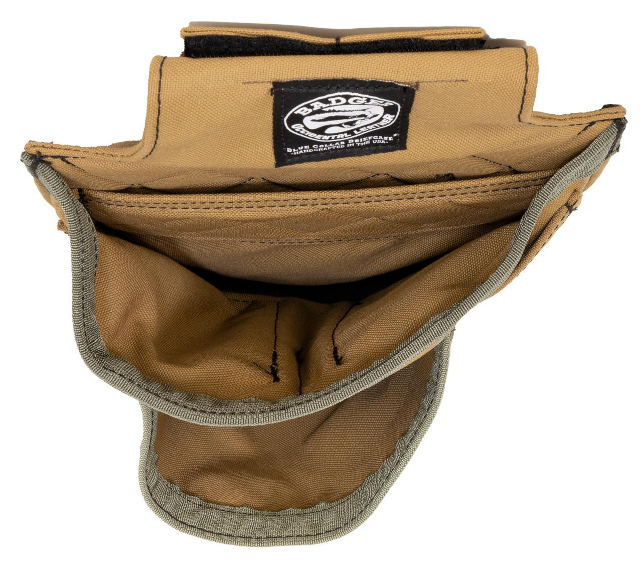 Badger Trimmer Fastener Bag Sawdust