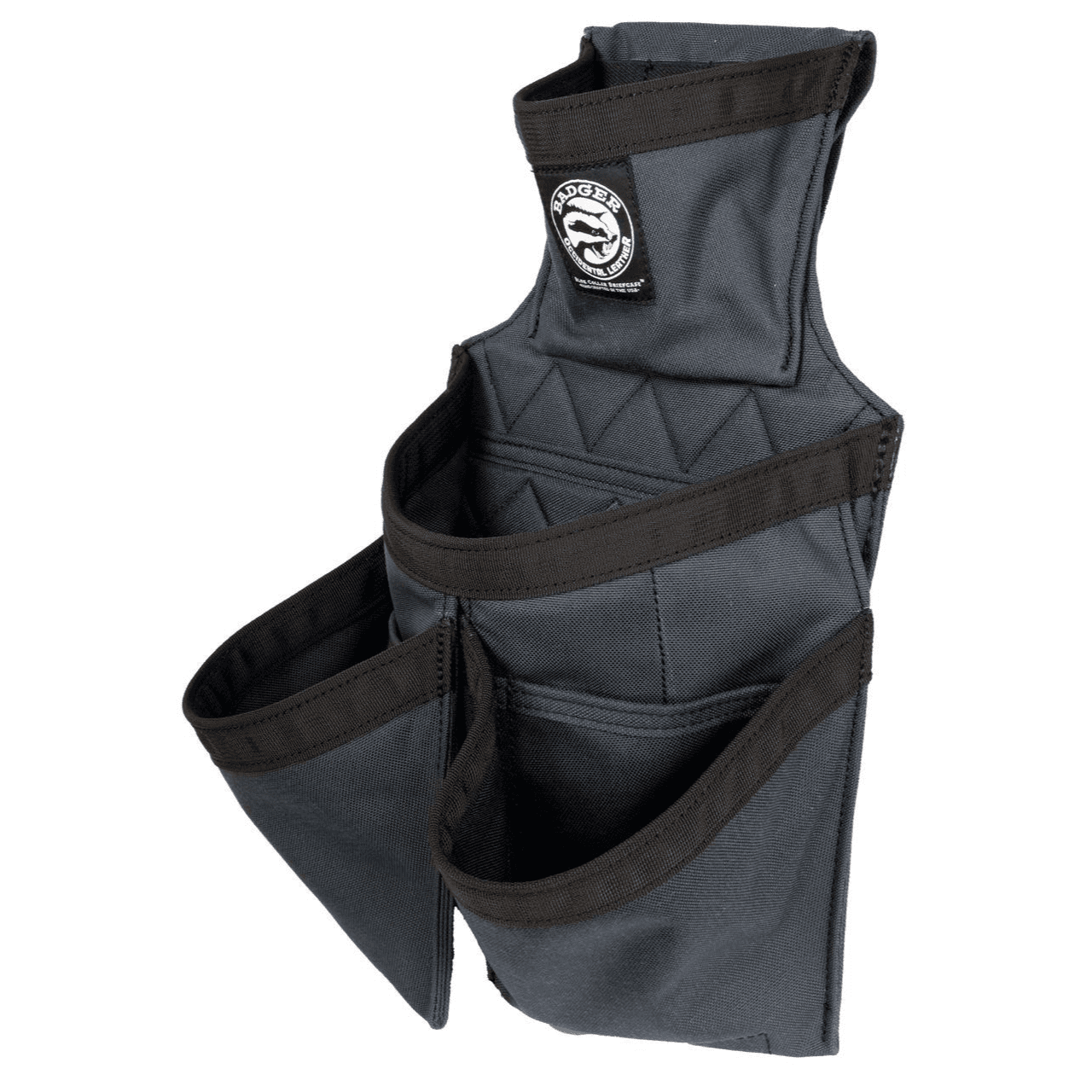 Badger Tool Belts Badger Carpenter Fastener Bag Gunmetal 