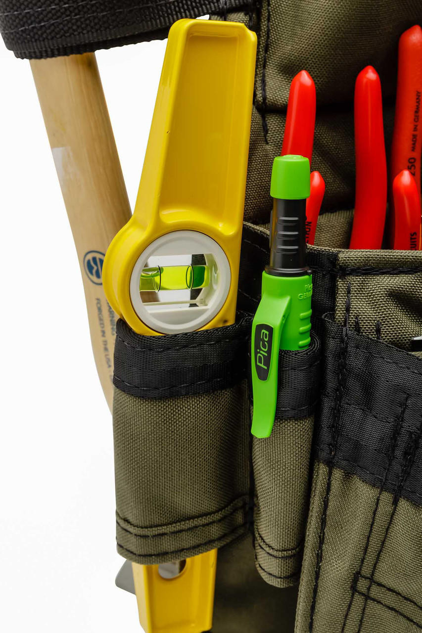 Diamondback Miter Tool Pouch Ranger Green Right Side