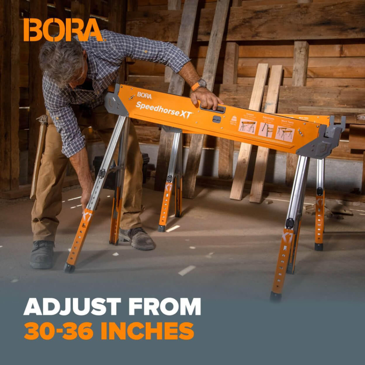 stihl bora xt speedhorse adjustable single pm-4550