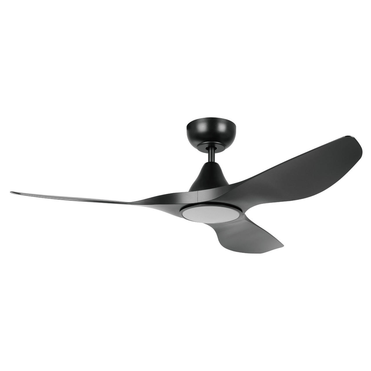 Eglo SURF BLACK 48" CEILING FAN WITH LIGHT 20549602