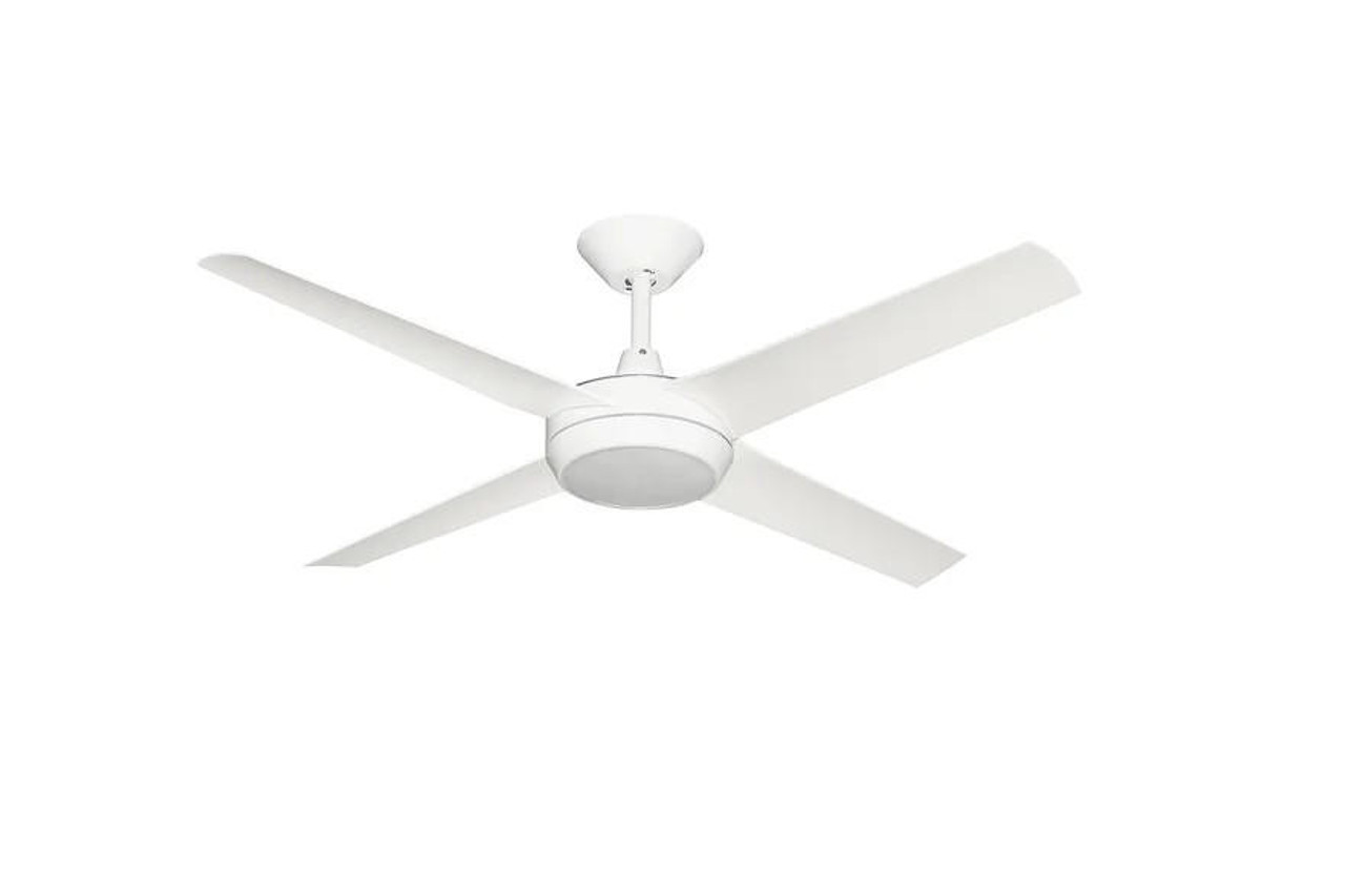 430904 HPI Concept 52" White AC Ceiling Fan with 18W CCT LED Light CL506