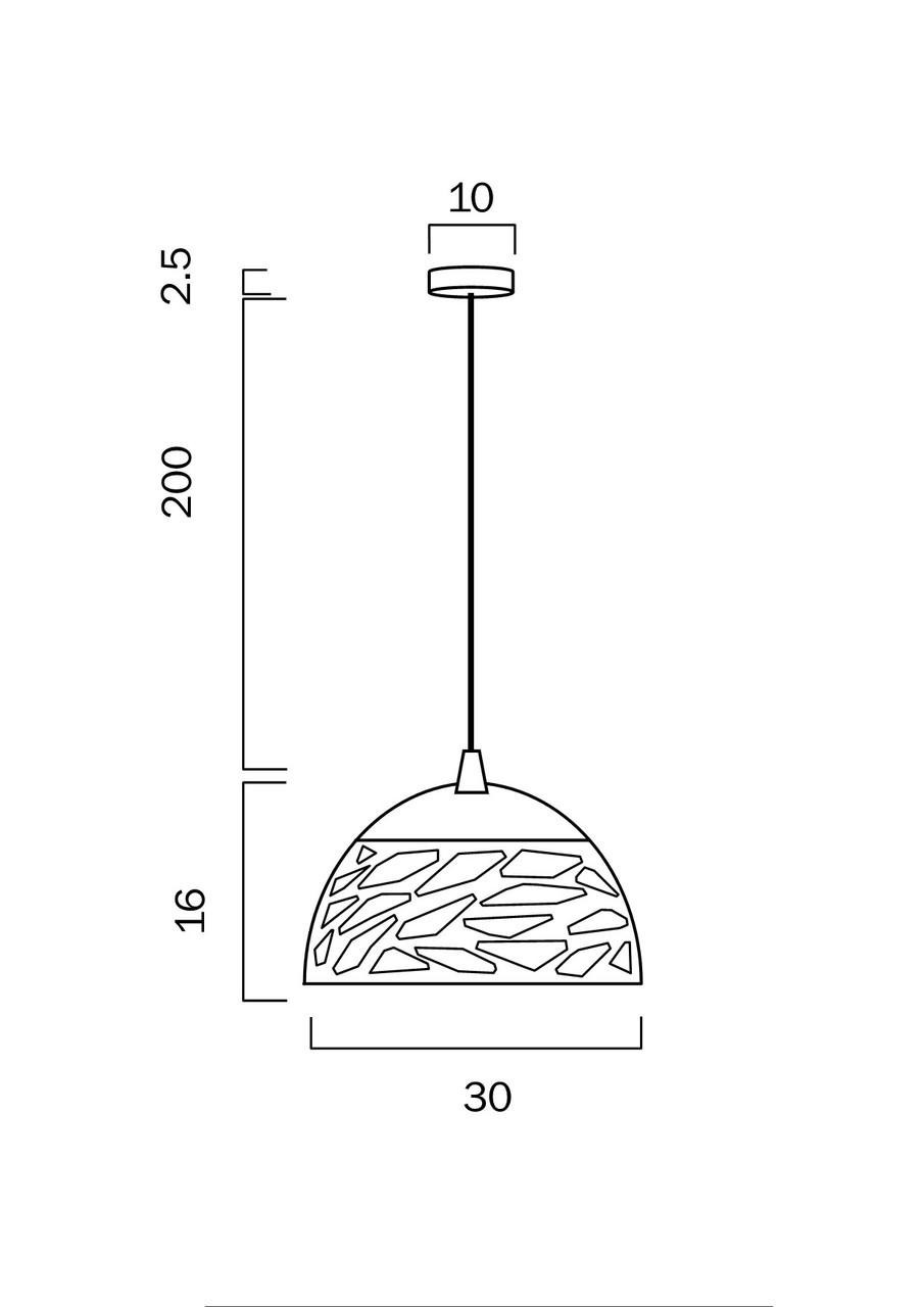 Telbix Farina 30 Pendant PE30-WH