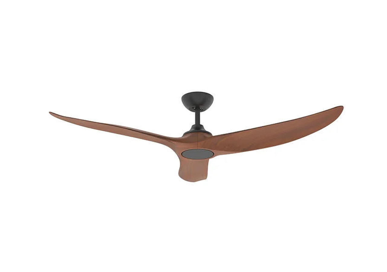 Hunter Pacific International EVOLVE 3 BLADE BLACK AND KOA 48" DC CEILING FAN E362