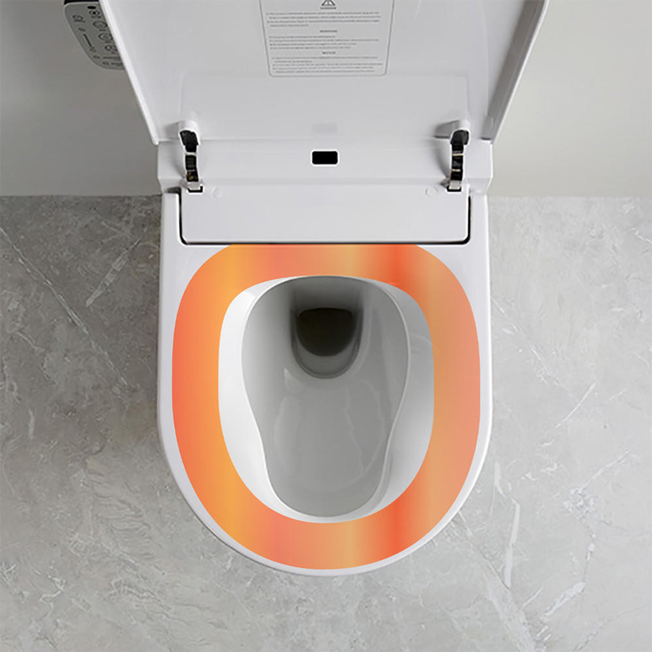 Argent Evo Wall Faced Vismart Toilet System AF423300WB