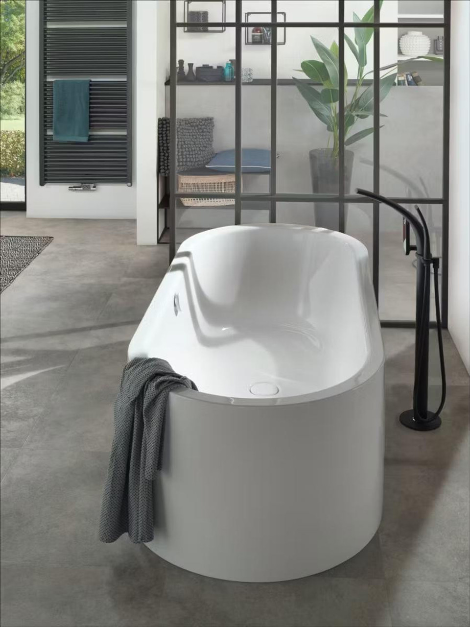 433323 Kaldewei Meisterstück 1700mm Centro Duo Oval Bath 01-1127-06