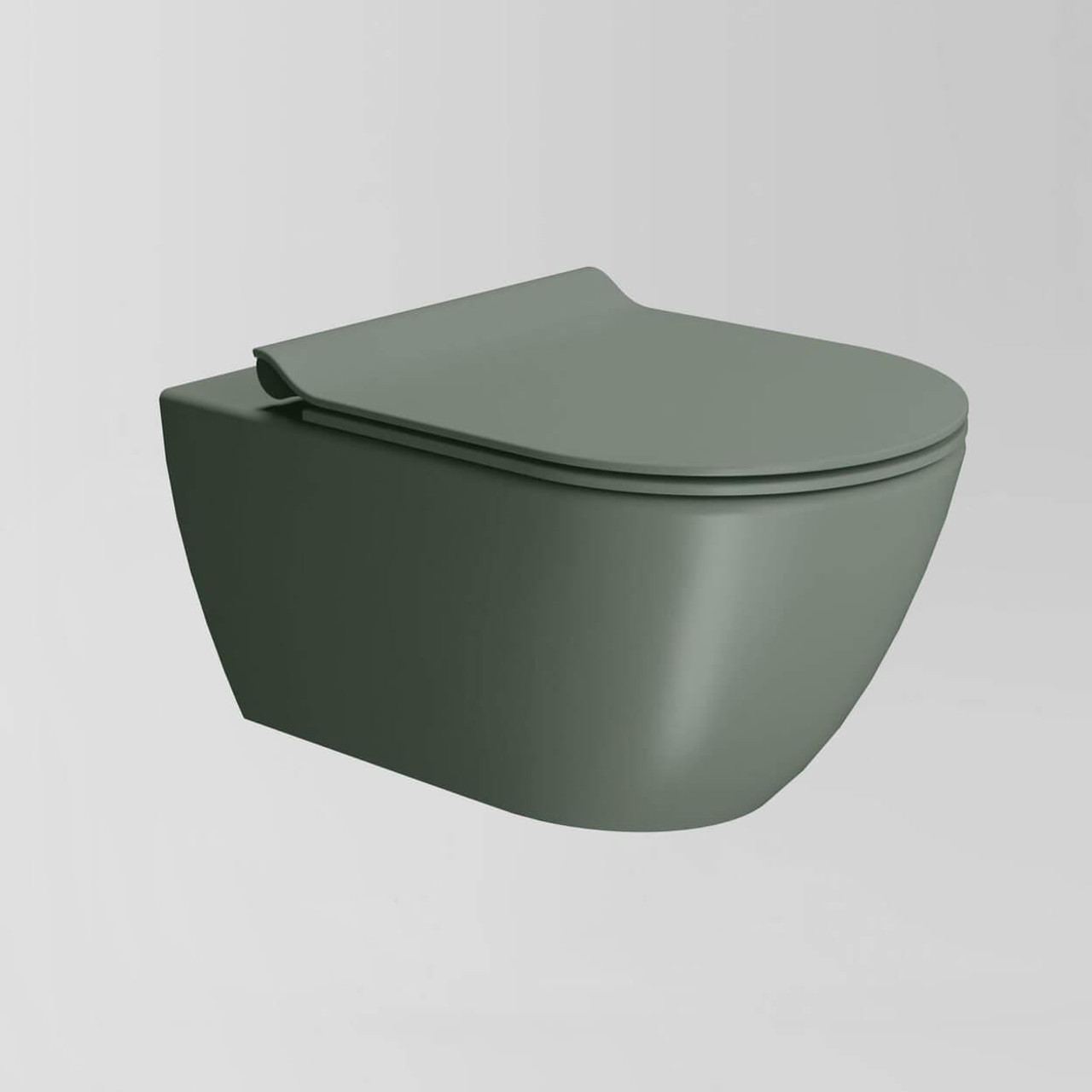  Astra Walker Pura Wall Mounted Swirlflush Toilet Pan with Slim Soft-Close Seat 