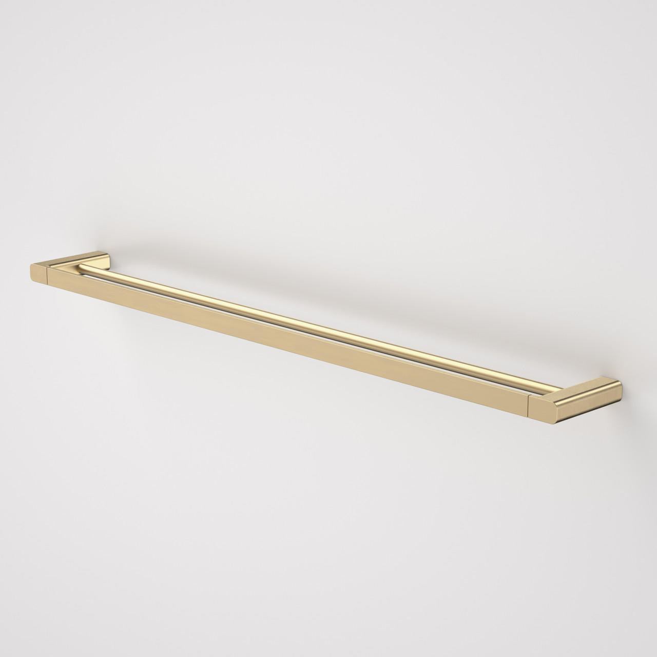 Caroma Luna Double Towel Rail 930mm Brushed Brass 99615BB