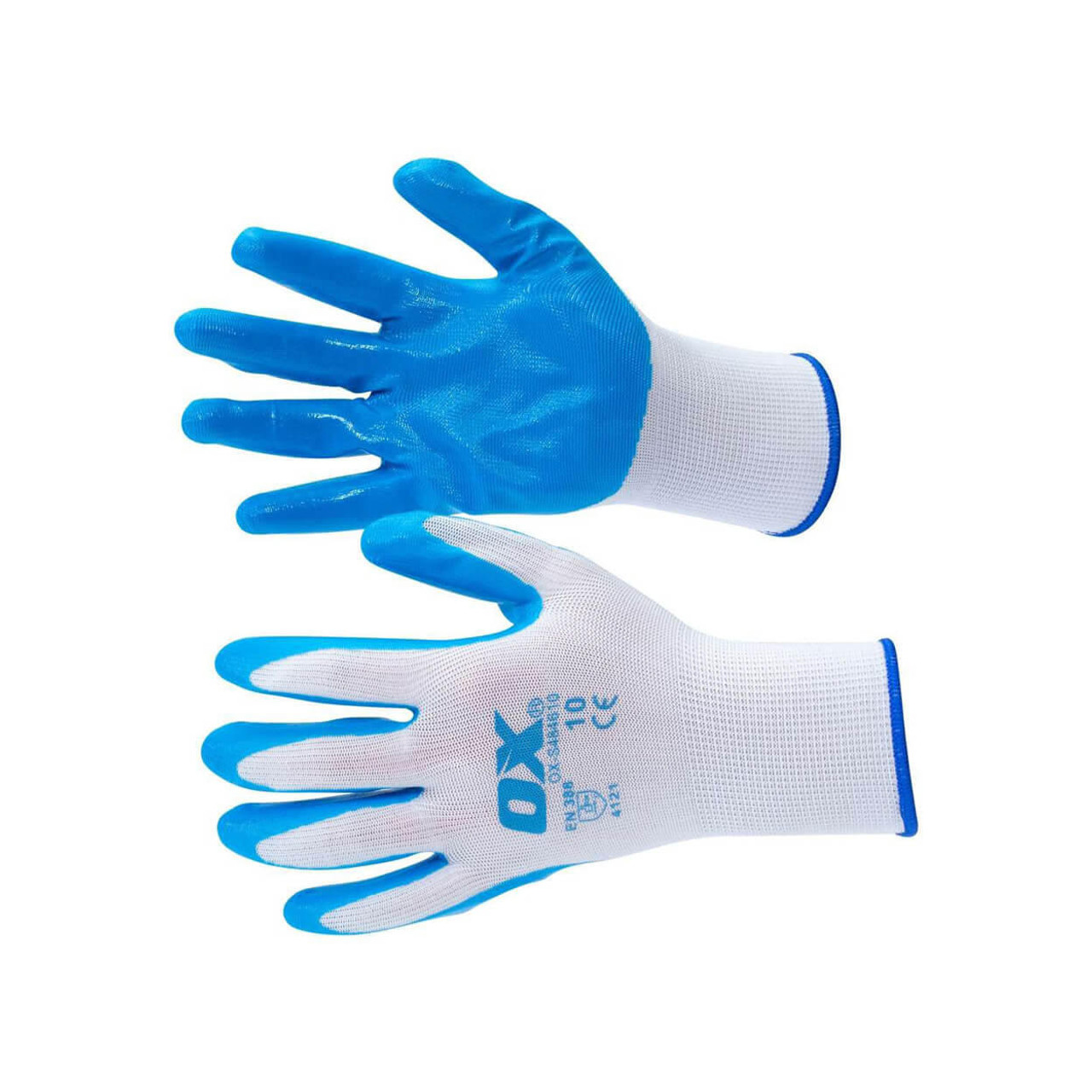 OX Tools OX Safety Polyester Lined Nitrile Gloves X-Large OX-S484610