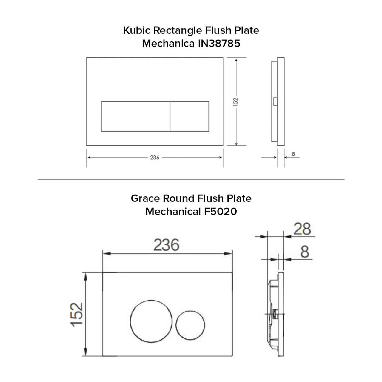  Argent Grace Neu HF WF Toilet Wall Faced Package 