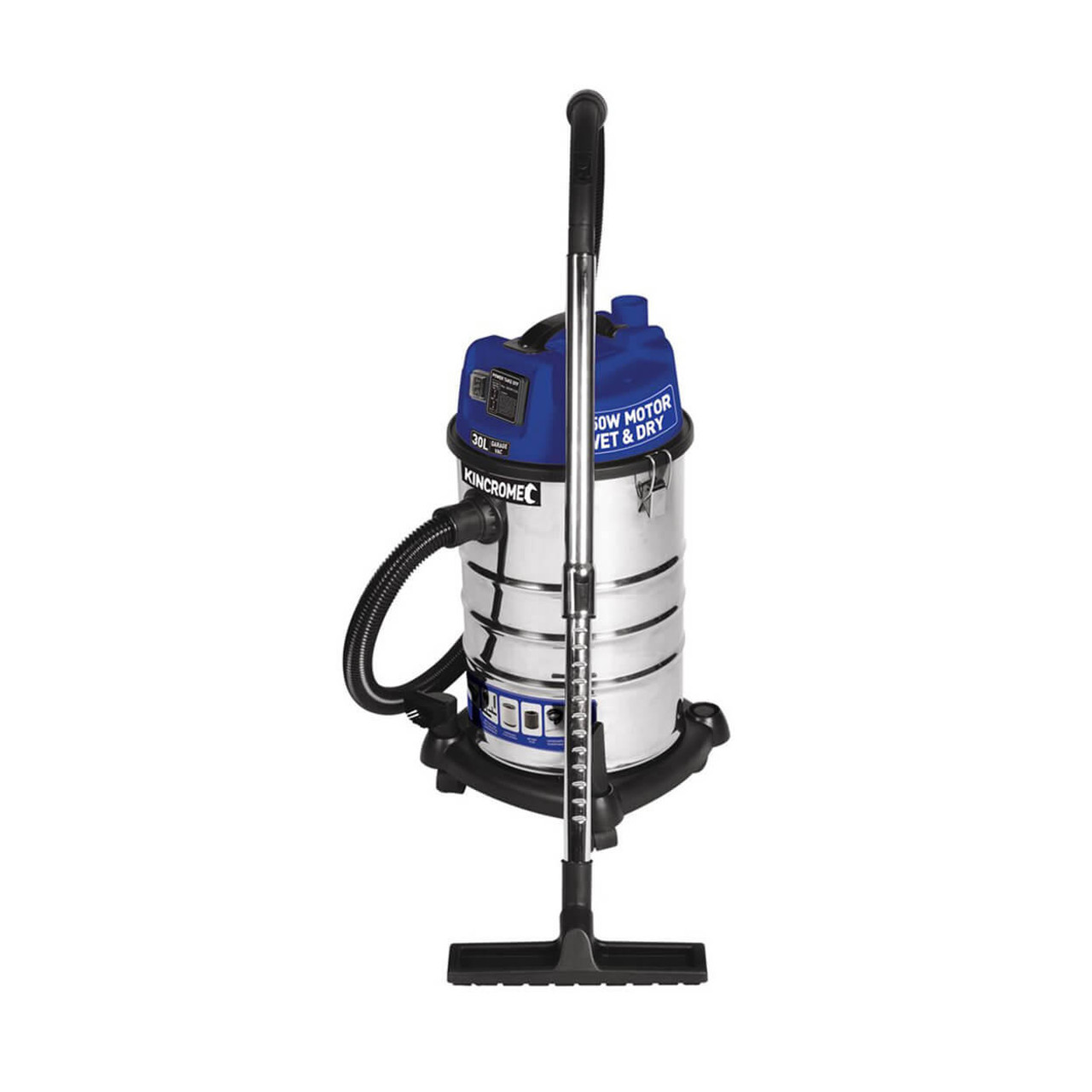  Kincrome Wet & Dry Garage Vacuum 30L 240V/1250W KP703 