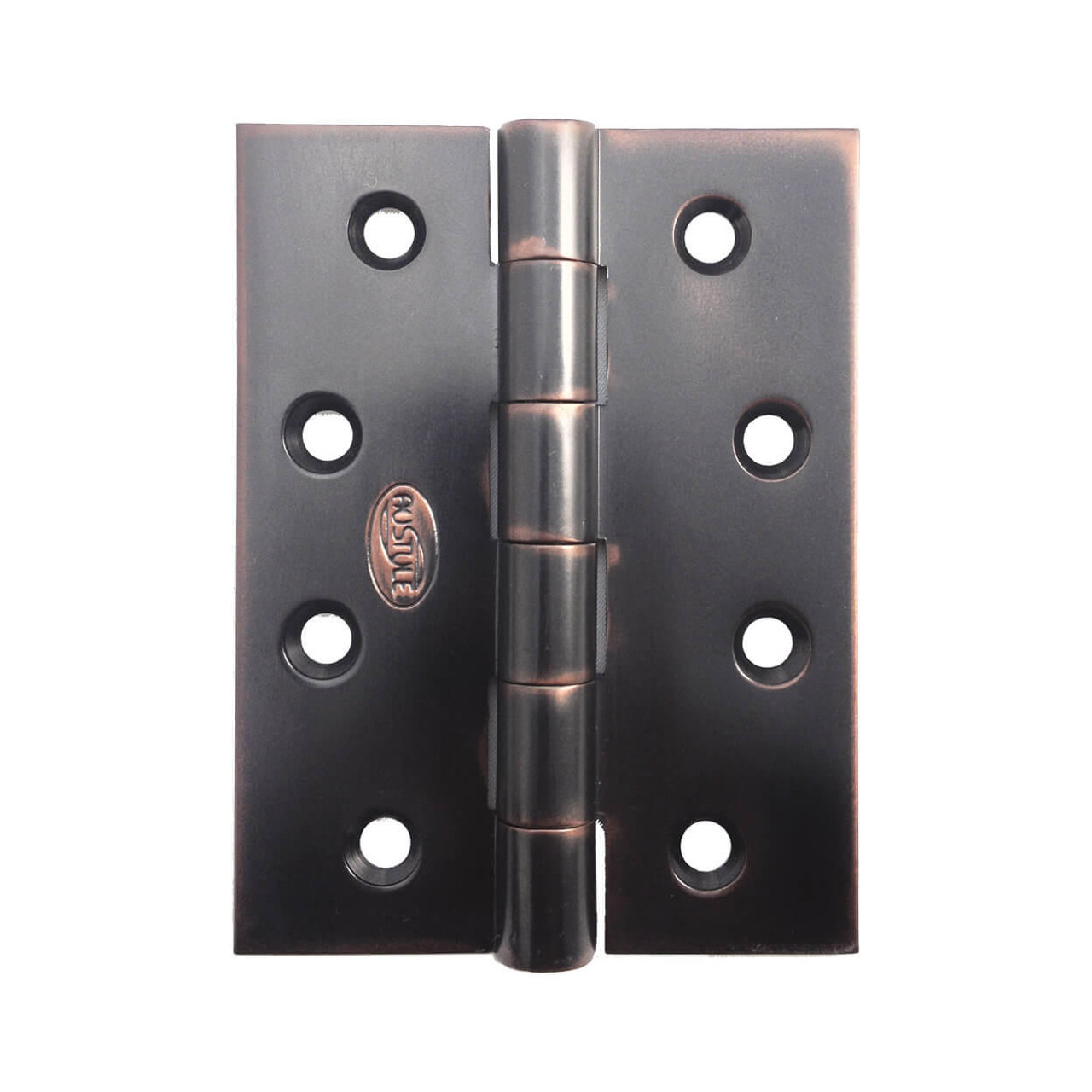  Austyle 304SS Butt Hinge Fixed Pin inc Screws (pair) 100x75x2.5mm Antique Copper 25008 