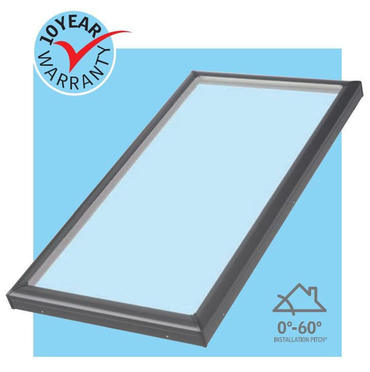  Velux Skylights Flat Roof FCM2270 665X1885 