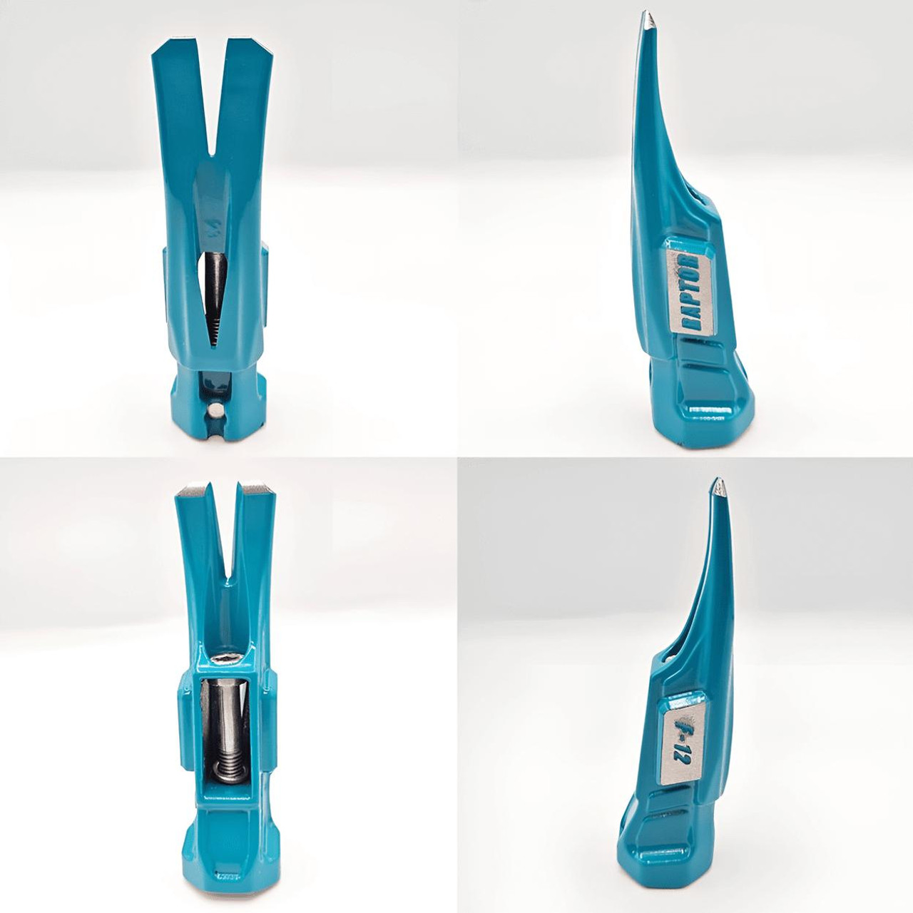 Kinetic Customs Kinetic Raptor Head F-12 Smooth Face Frost Blue 