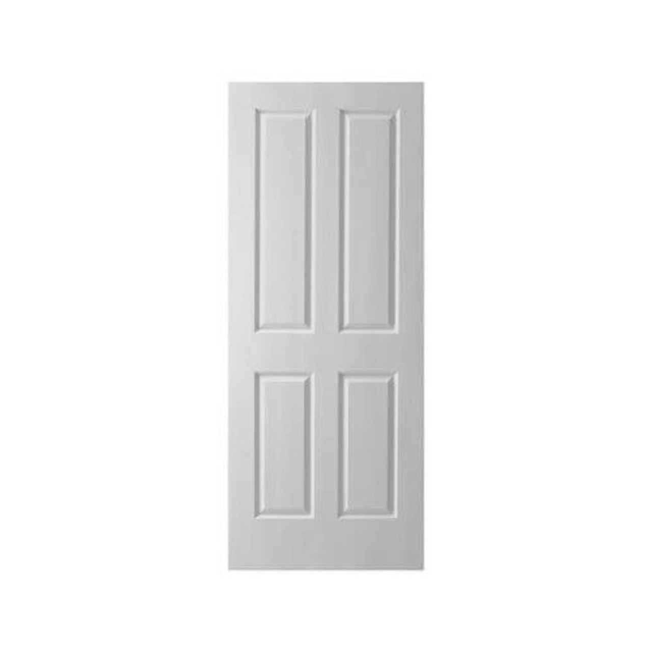 Hume Doors & Timber Hume Oakfield Moulded Panel Woodgrain 4 Panel Hollowcore Door 