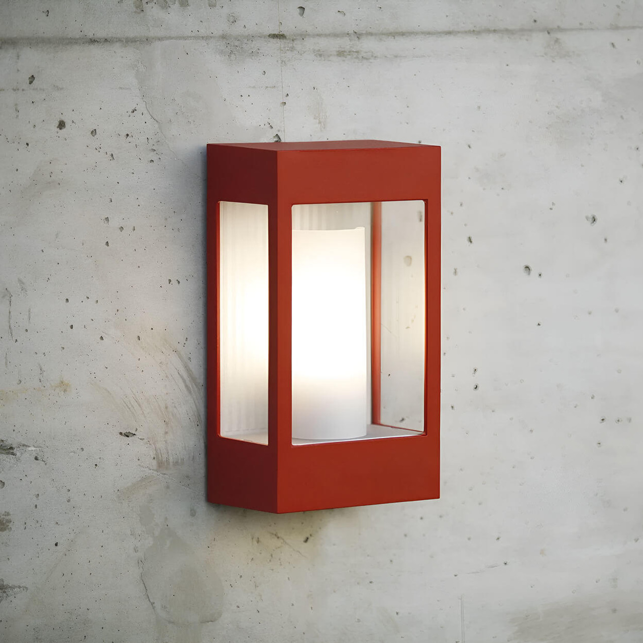  Roger Pradier Brick² N° 1 Exterior Wall Light Traffic Red 