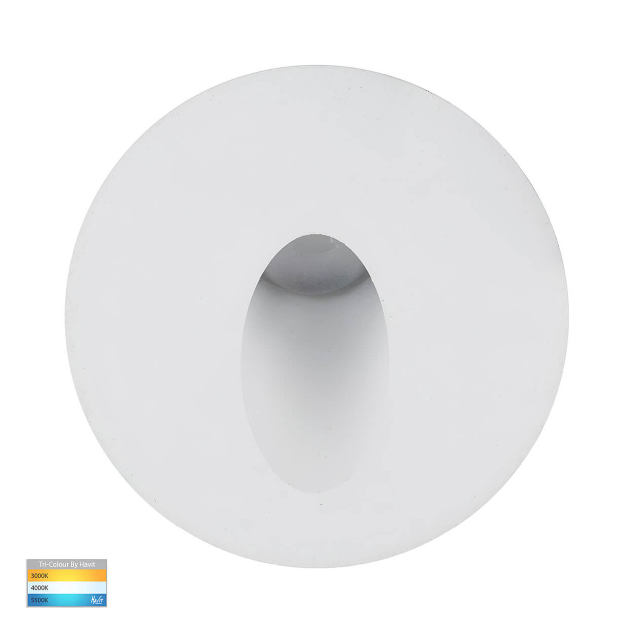 Havit Lighting Havit Reces Round TRI Colour Recessed LED Step Light 