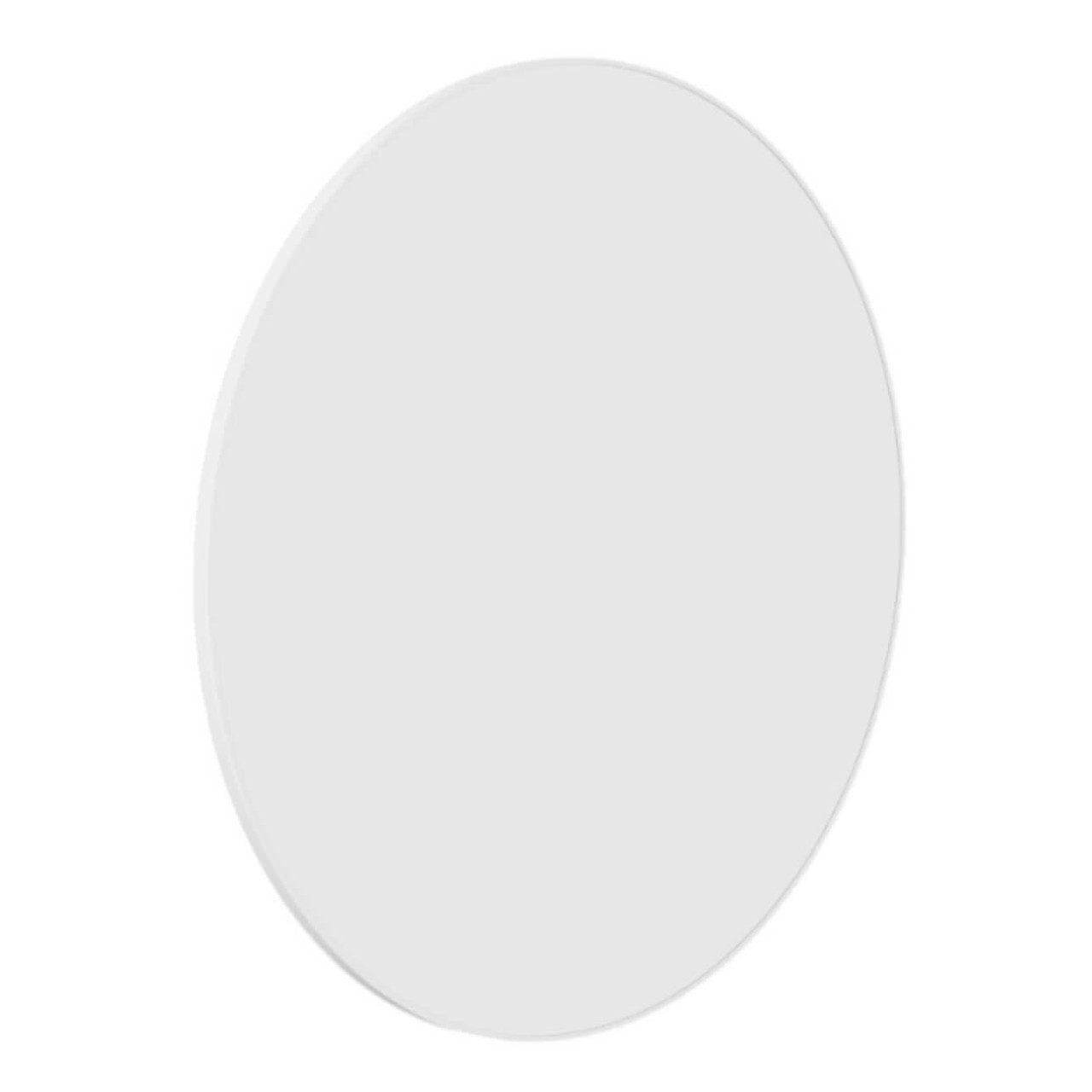 Thermo Group Thermogroup Ablaze Mirror Round Georgia White Framed 