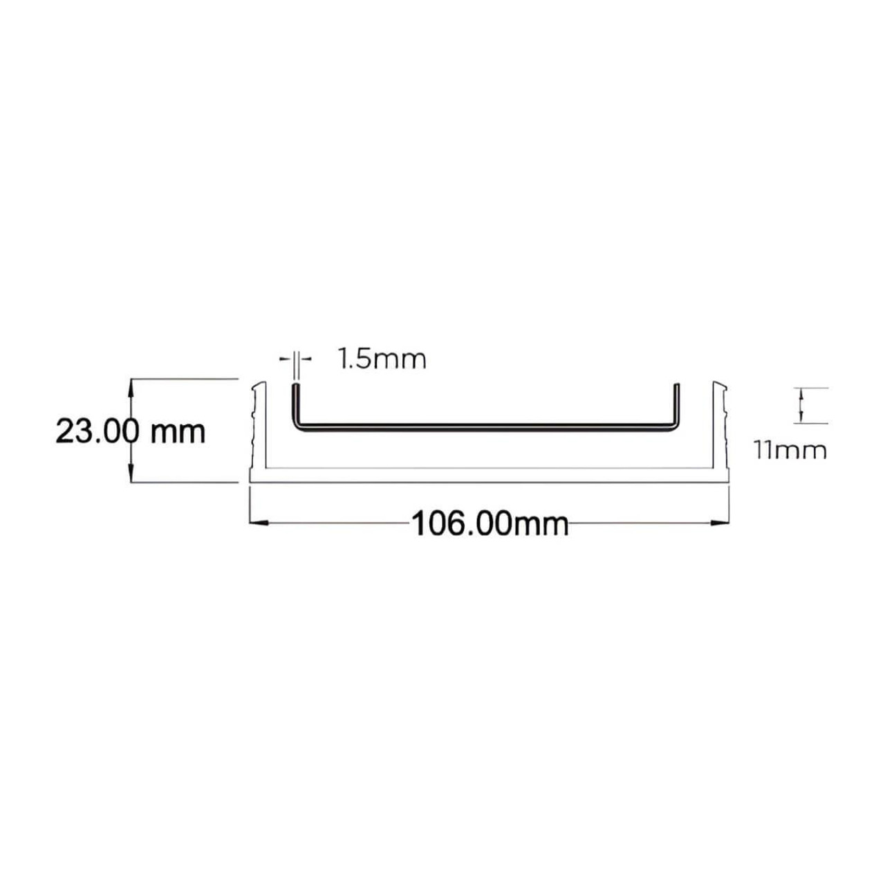  Stormtech 100TiG20 Linear Drainage Modular Kit with Tile Insert 316SS 