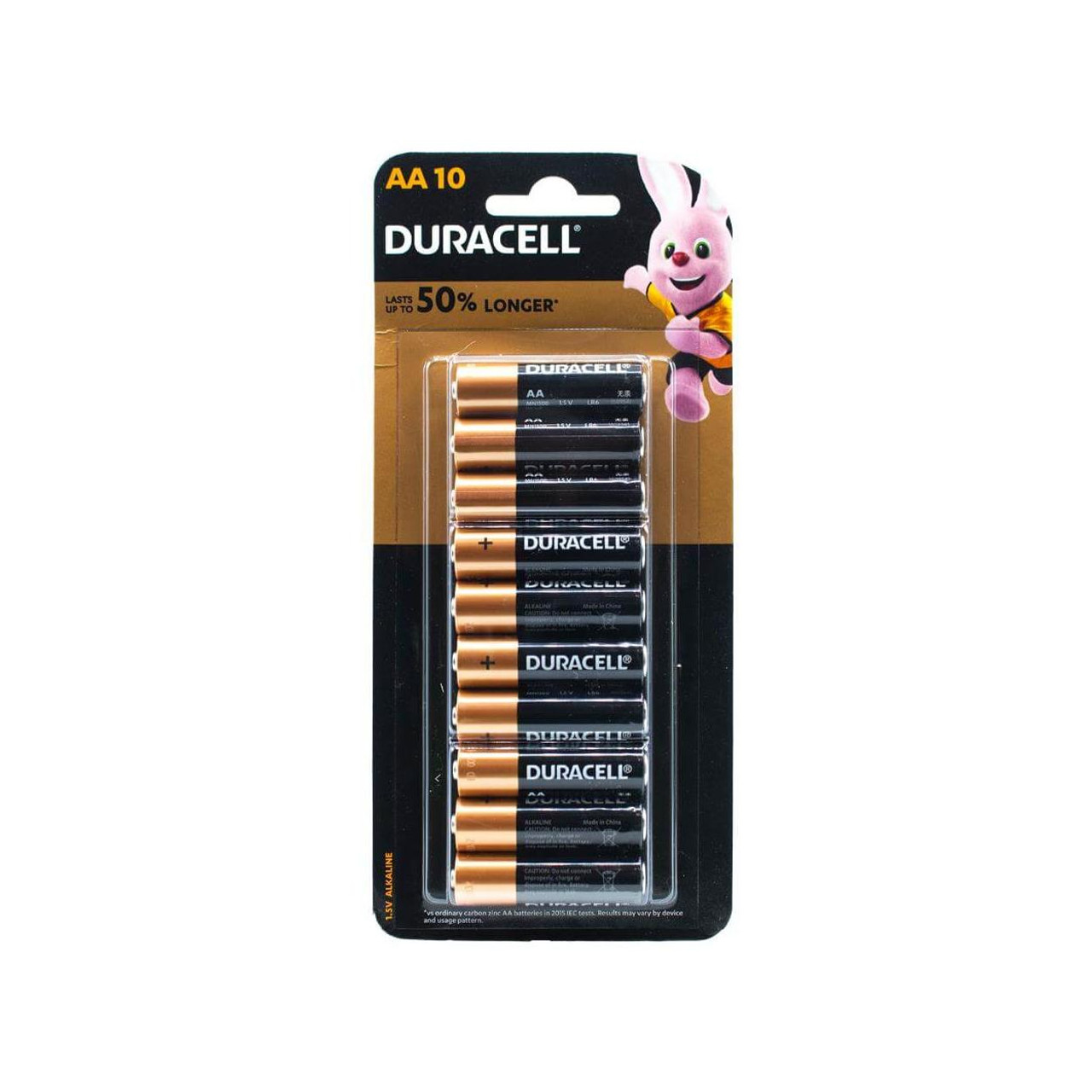  Duracell AA Alkaline Batteries 10 Pack 