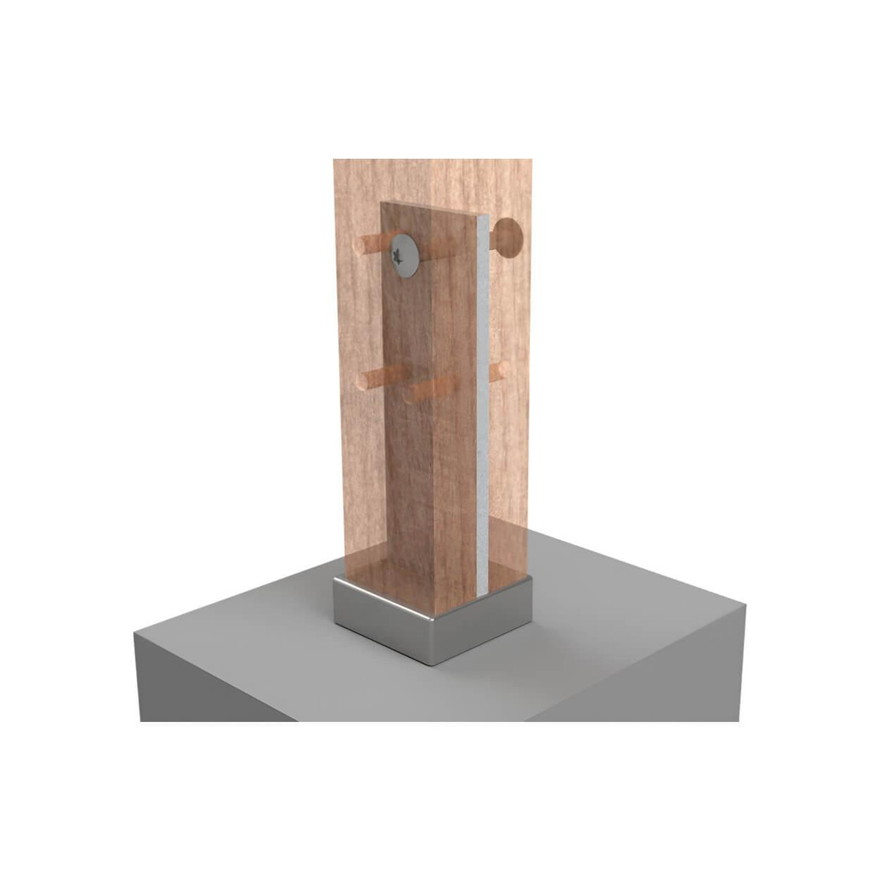 Vuetrade Vuebolt M12 Concealed Post Support Bolt | AS1111.1 Compliant Fastener System 