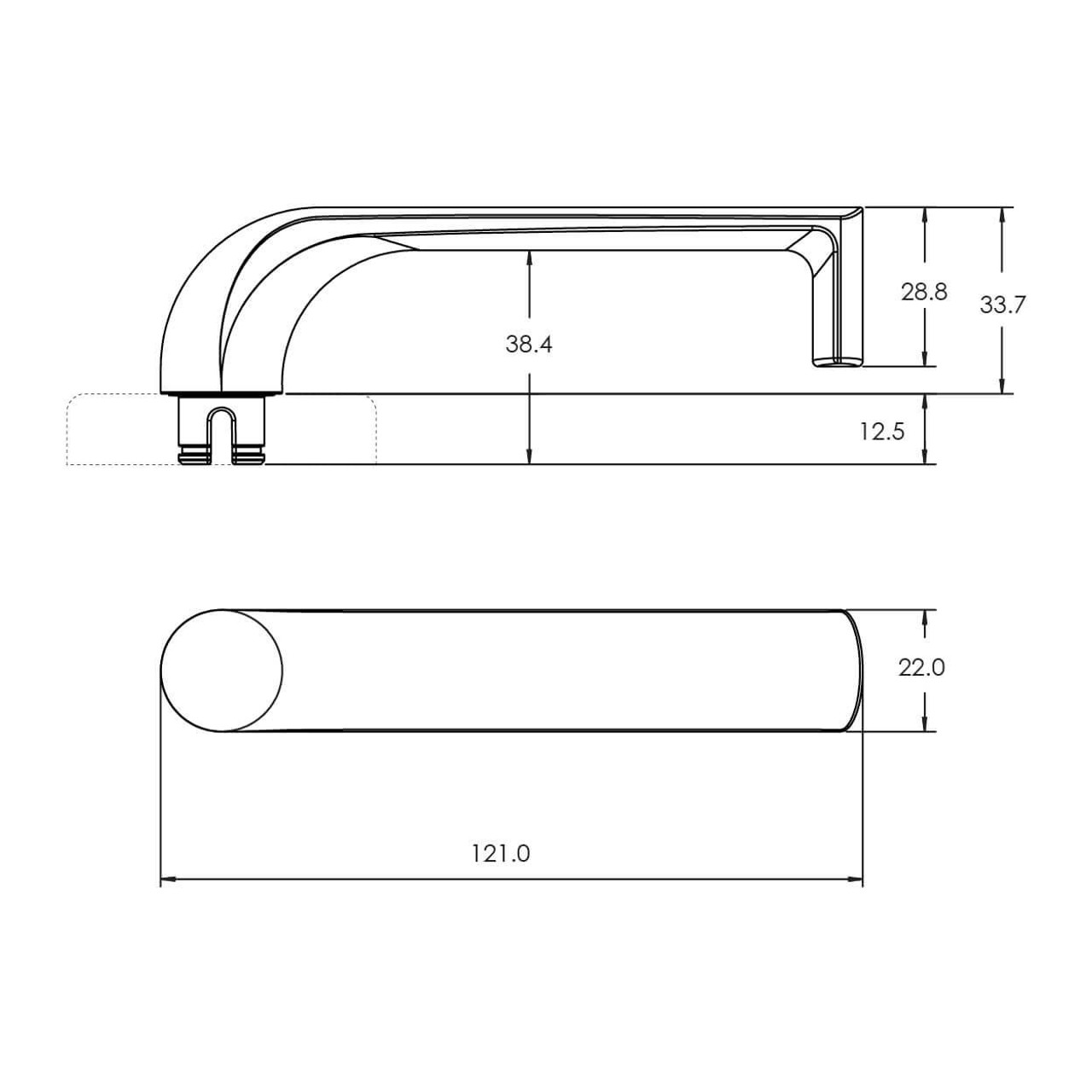  Lockwood Velocity Series Accession Lever Door Handle AS1428.1 Compliant - Trade Pack 