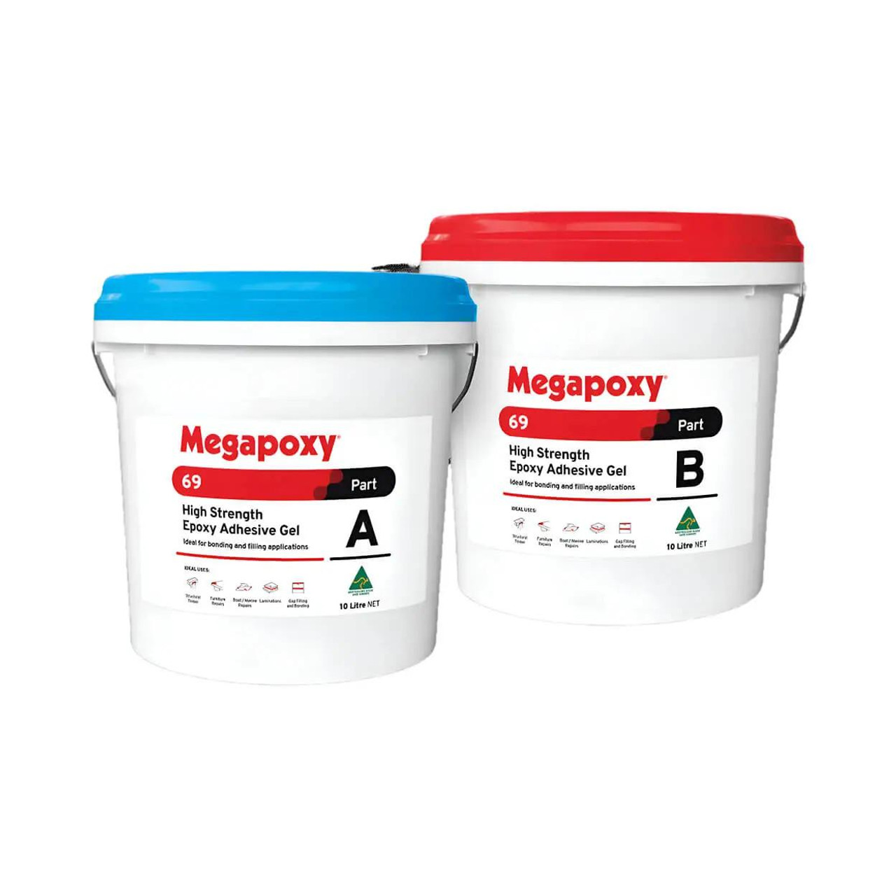  Megapoxy 69 Translucent Epoxy Adhesive Gel for High-Strength Bonding 