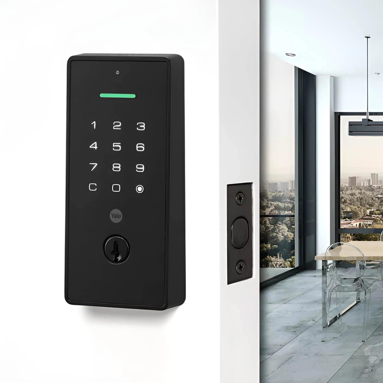  Yale Libi™ Digital Touchpad Deadbolt with One-Touch Locking & Key Override 