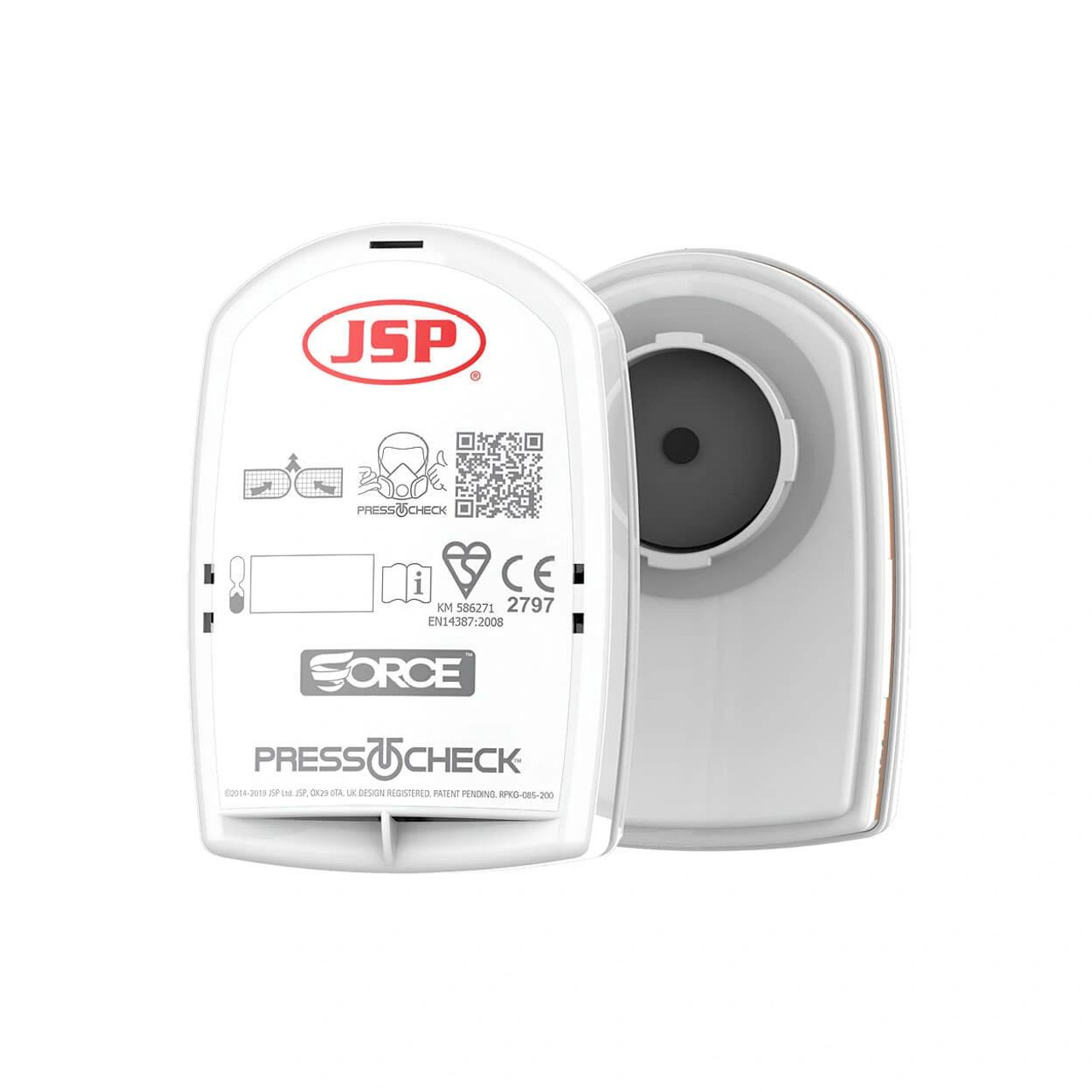 JSP Safety JSP PressToCheck™ A2 P3 Respiratory Filters with Instant Seal Verification 