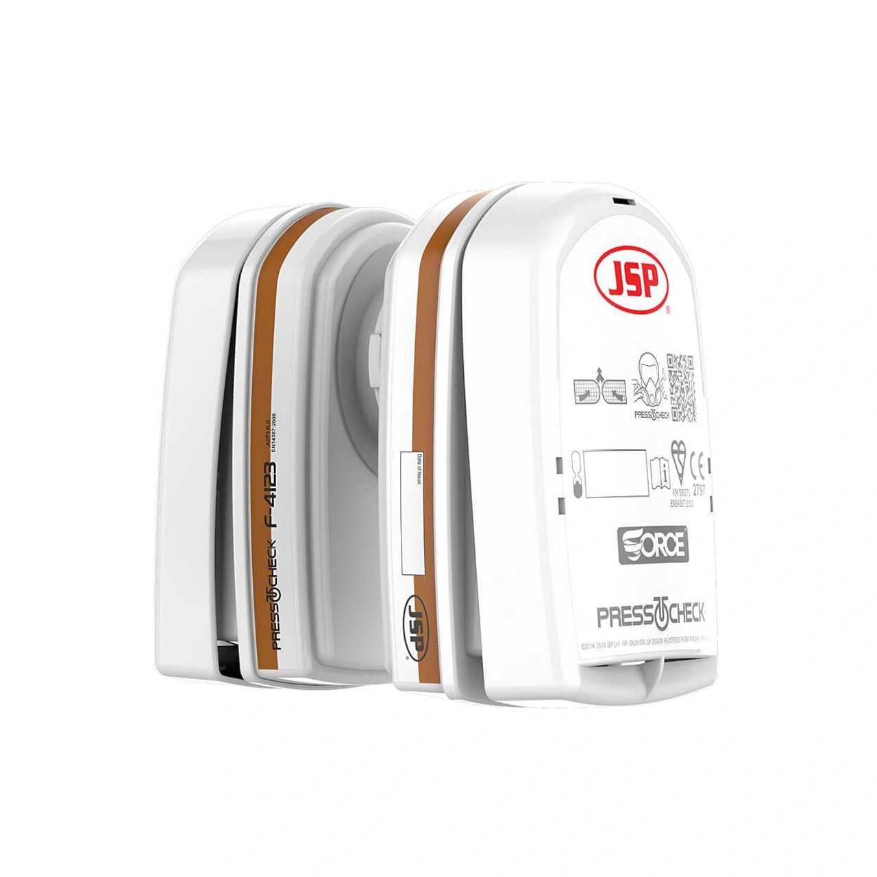 JSP Safety JSP PressToCheck™ A2 P3 Respiratory Filters with Instant Seal Verification 