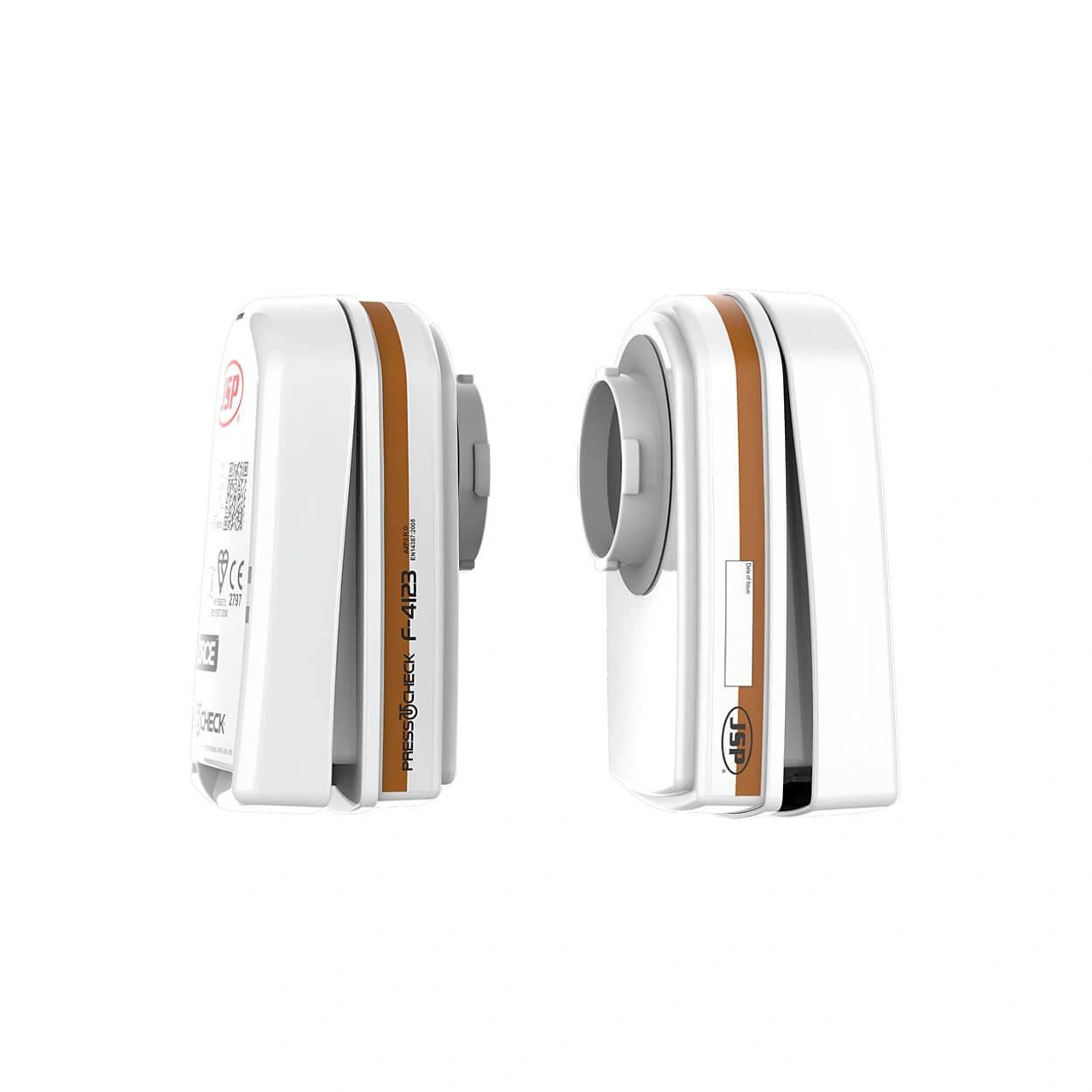 JSP Safety JSP PressToCheck™ A2 P3 Respiratory Filters with Instant Seal Verification 